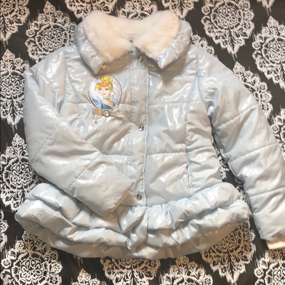 Cinderella Disney Coat Like new girls 7/8